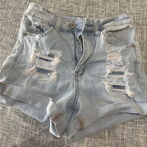 Rue21 Light Blue Denim Shorts